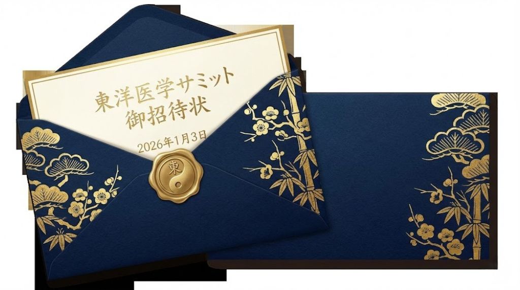 東洋医学サミット招待状
